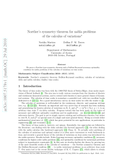 Noether`s symmetry theorem for nabla problems of the calculus of
