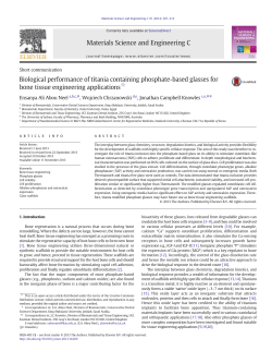 Biological performance of titania containing