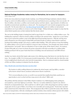 National Heritage Academies makes money for themselves, but no