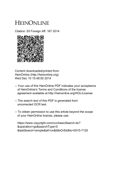 ein nline - John J. Mearsheimer