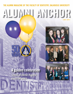 A golden celebration - Dalhousie University