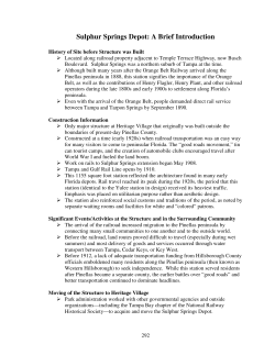 Sulphur Springs Depot: A Brief Introduction