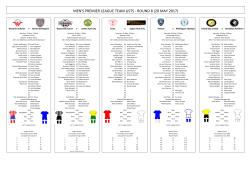 Men`s Capital Premier League