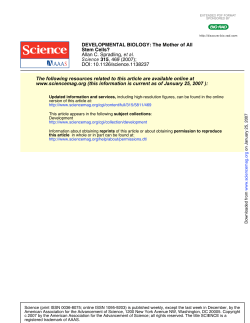 featured mention  - Life Sciences Institute