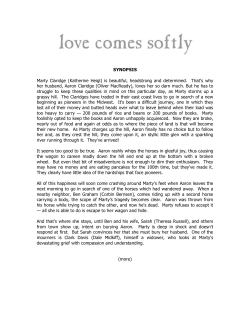 SYNOPSIS Marty Claridge (Katherine Heigl) is beautiful, headstrong