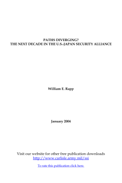 Paths Diverging? The Next Decade in the U.S.