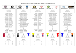 Men`s Capital Premier League