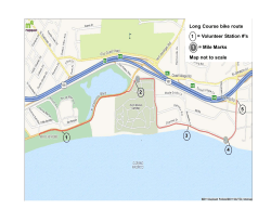 Saturday Bike Route Volunteers