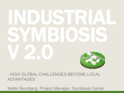 RE webinar Industrial Symbiosis 2 Dec 2013_Industrial Symbiosis V