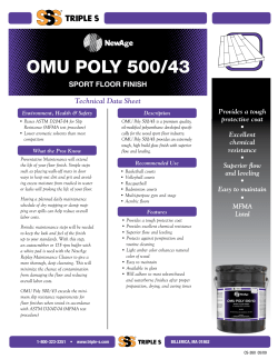 OMU POLY 500/43