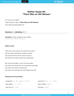 There Was an Old Woman