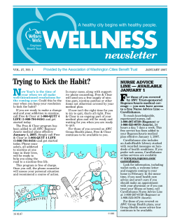 newsletter - Association of Washington Cities