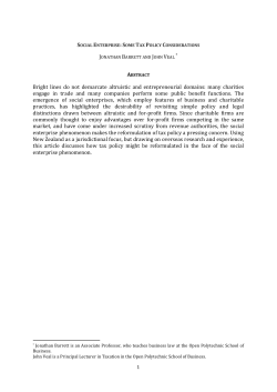 Bright lines do not demarcate altruistic and entrepreneurial