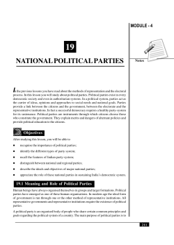 National Political Parties.p65