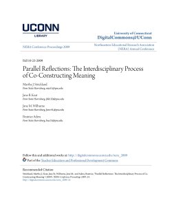 The Interdisciplinary Process of Co