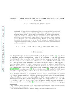 Metric compactification of infinite Sierpi\`nski carpet graphs