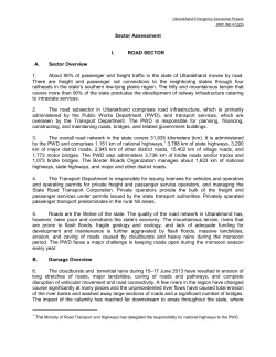 Sector Assessment - Asian Development Bank