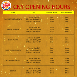 CNY - Burger King