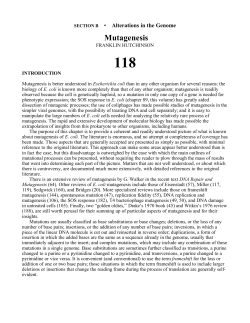 Mutagenesis - ASMscience