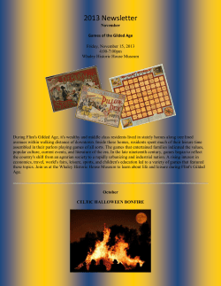 2013 Newsletter - University of Michigan