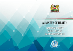 MINISTRY OF HEALTH