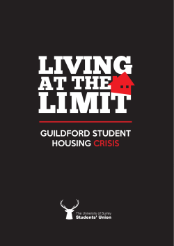 guildford student housing crisis - University of Surrey Students` Union