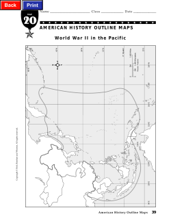 Map: WWII The Pacific - Bremerton School District