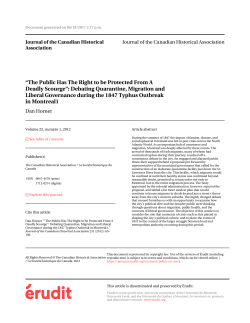 The Public Has The Right to be Protected From A Deadly