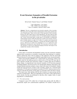 Event Structure Semantics of Parallel Extrusion in the pi