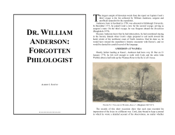 dr. william anderson