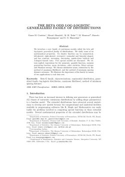 the beta odd log-logistic generalized family of distributions