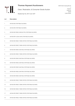 Thomas Hayward Auctioneers