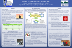 Latinos Living with HIV in Lawrence, MA