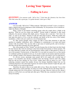 Loving Your Spouse - Holy Trinity Spring Lake