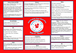 Literacy, Drama and RWI: Class `Power of Reading` Book: The Lady