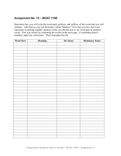 Assignment 12
