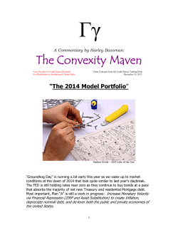 The 2014 Model Portfolio