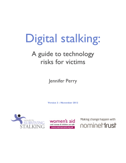 Digital stalking