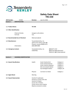 Safety Data Sheet TKI-330