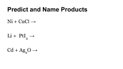 Predict and Name Products