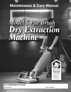 Pile Brush Manual.indd