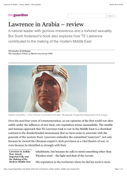 Read More - Christopher de Bellaigue