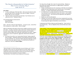 The Church is Responsible for So Much Injustice