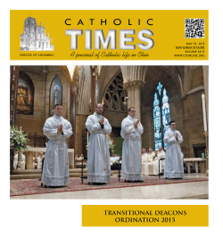 May 10 2015 - Roman Catholic Diocese of Columbus