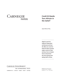 Could Al-Qaeda Turn African in the Sahel?