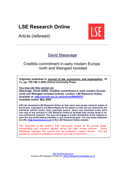 - LSE Research Online