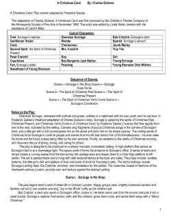 A Christmas Carol Script