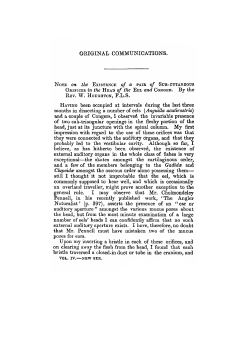 ORIGINAL COMMUNICATIONS.