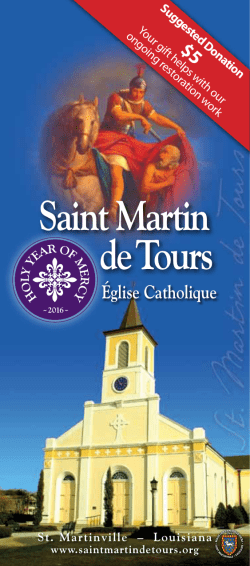 Saint Martin de Tours - St. Martin de Tours Catholic Church