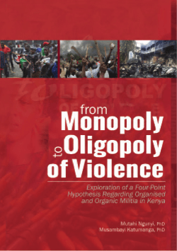 from Monopoly to Oligopoly of Violence